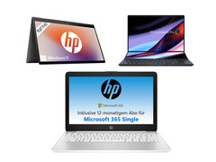 Für kurze Zeit kann man ein Laptop von HP oder Asus bei Amazon besonders günstig kaufen.