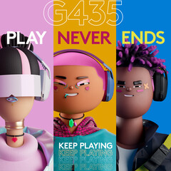 Logitech präsentiert mit dem G435 ein neues Gaming-Headset. (Bild: Logitech)