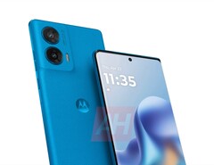 Das Motorola Moto G96 5G setzt auf eine Rückseite im Leder-Look. (Bildquelle: Android Headlines)