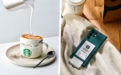 Starbucks verwandelt die Samsung Galaxy Buds Pro in einen dekorativen Kaffeebecher. (Bild: Starbucks)