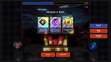 Im Bild: Ein Gameplay-Screenshot aus Vampire Crawlers.