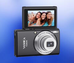 Die Yashica Crew bietet ein Objektiv mit sechsfachem optischen Zoom.