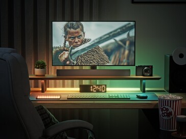 Beim Anschauen von Filmen dürfte die RGB-Beleuchtung zu einer besseren Atmosphäre beitragen