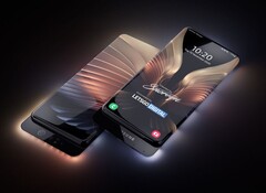 Samsung arbeitet offenbar weiter fleißig an brandneuen Designs für zukünftige Smartphones. (Bild: Snoreyn / LetsGoDigital)