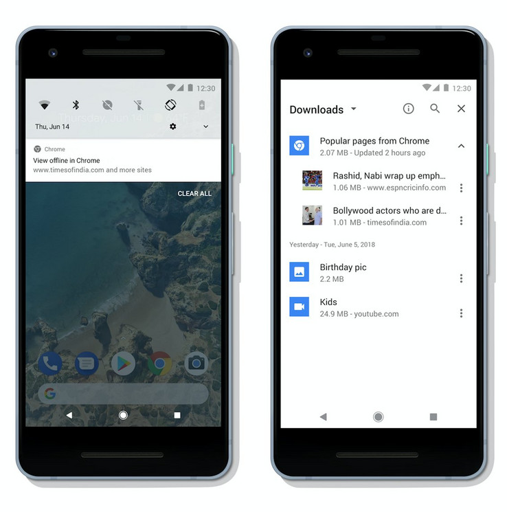 Chrome für Android lädt in manchen Ländern künftig wahllos Content herunter.