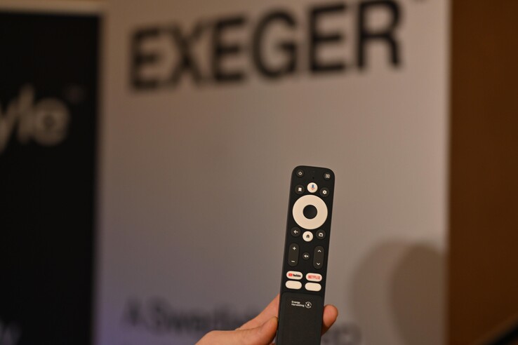 Die Fernbedienung mit Exegers Solarzelle ist ein Prototyp. (Foto: Andreas Sebayang/Notebookcheck.com)