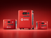Die Jackery HomePower 2000 Plus v2 Red Cross Edition, die Jackery HomePower 3600 Plus Red Cross Edition und die Jackery HomePower 1000 Plus v2 Red Cross Edition
