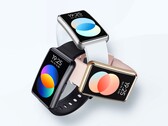 Die Dizo Watch S setzt auf ein längliches, gekrümmtes Display. (Bild: Realme)