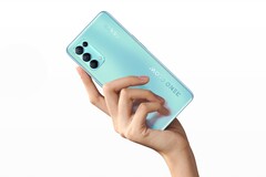 Das Oppo Reno5 K 5G ist größtenteils identisch mit dem regulären Oppo Reno5. (Bild: Oppo)