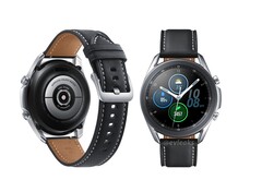 Premiere: Die ersten offiziellen Bilder des 45 mm großen Samsung Galaxy Watch 3 von Samsung.