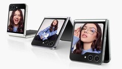 Das Samsung Galaxy Z Flip5 Coverdisplay ist nicht nur zum Ansehen von Photos und zur Selfie-Kontrolle nützlich, wie geleaktes Marketing-Material zeigt. (Bild via 9to5Google)