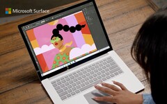 Der Microsoft Surface Laptop 4 soll dem Apple MacBook Air in vielerlei Hinsicht überlegen sein. (Bild: Microsoft)