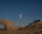 Start einer Sojus-Rakete in Kasachstan