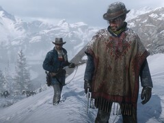 Eine Szene aus Red Dead Redemption 2, die Charles und Lenny zeigt. (Bildquelle: Steam)