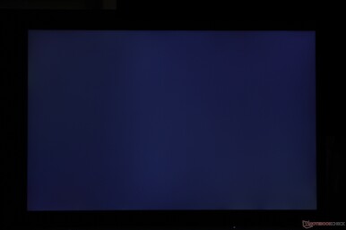 Leichte ungleichmäßige Hintergrundbeleuchtung