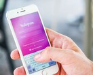 Smartphone mit Instagram-Anmeldung als Symbolbild für Metas KI Muse Image