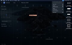 Der Google Kalender als Desktop-Hintergrund – wenn das die Produktivität nicht steigert, was dann? (Bild: Sindre Sorhus)