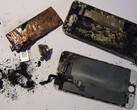 Bild: lahab | Komplett ausgebranntes iPhone.