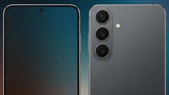 Ein erstes Realbild des Samsung Galaxy S26 FE zeigt Front und Rückseite komplett.
