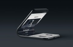 Das Samsung Galaxy F, hier in einem Konzeptbild, soll auf der heute beginnenden SDC erstmals gezeigt werden.