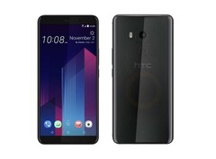 Das HTC U11 Plus in einer durchsichtigen 