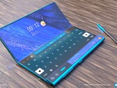 Das Huawei Mate X2 Foldable könnte einen Laptop-Modus wie in diesem Konzept aufweisen, erste Specs sind geleakt.