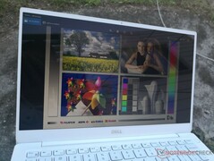 Draußen an einem bewölkten Tag