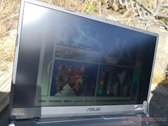 Im Freien in der Sonne