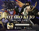 Werbegrafik für JoJo's Bizarre Adventure: Golden Spirit