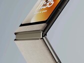 Das Motorola Razr 70 setzt auf eine Rückseite mit Stoff-Textur.
