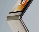 Das Motorola Razr 70 setzt auf eine Rückseite mit Stoff-Textur.