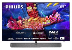 Media Markt verkauft den mit einer Soundbar und Ambilight ausgestatteten OLED 937 im Angebot zum neuen Bestpreis von etwas über 1.800 Euro (Bild: Philips)