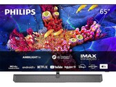 Media Markt verkauft den mit einer Soundbar und Ambilight ausgestatteten OLED 937 im Angebot zum neuen Bestpreis von etwas über 1.800 Euro (Bild: Philips)