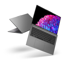 Das Acer Swift Go kommt in zwei Größen mit Intel Core Ultra CPUs auf den Markt. (Bild: Acer)