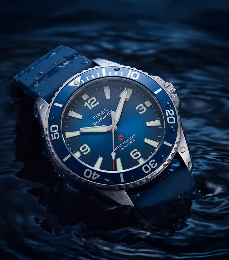 Timex Deepwater Arctic 200 mit blauem Zifferblatt