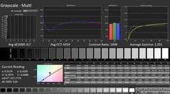 CalMAN: Graustufen (kalibriert)