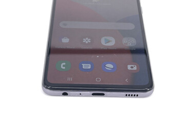 Kopfhöreranschluss und USB-C beim Samsung Galaxy A52s