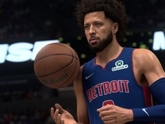 DLSS 5 mit aktiviertem neuronalem Rendering in NBA 2K27
