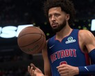 DLSS 5 mit aktiviertem neuronalem Rendering in NBA 2K27
