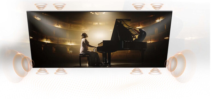 Verbaut ist ein 4.1.2-Soundsystem