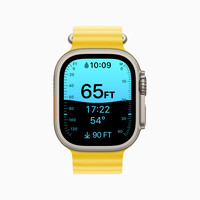 Die Apple Watch Ultra soll umfangreiche Tauch-Funktionen bieten (Bild: Apple)