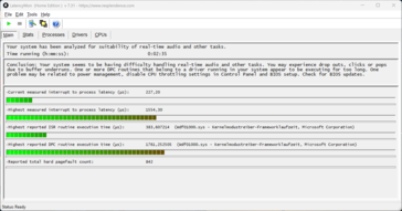 LatencyMon - Übersicht