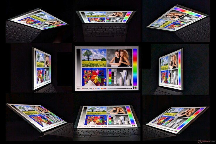 Der Tandem-OLED-Bildschirm hat im Gegensatz zu anderen OLED-Panels auch bei weiten Blickwinkeln keine Probleme mit bläulichen Effekten