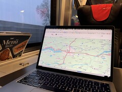Auf Testfahrt auf der Koralmbahn. (Bildquelle: Andreas Sebayang/Notebookcheck.com)