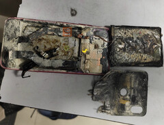 Nach der Explosion blieb nicht viel übrig vom Xiaomi Redmi Note 7 Pro. (Bild: 91mobiles)