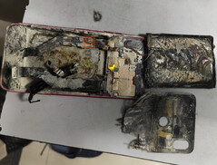 Nach der Explosion blieb nicht viel übrig vom Xiaomi Redmi Note 7 Pro. (Bild: 91mobiles)