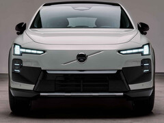 Volvo EX60: Selbstbewusster Auftritt des neuen Premium-Elektro-SUV. Das schwedische E-SUV-Modell fordert mit innovativer Elektroauto-Technik die deutsche Konkurrenz heraus (Bild: Volvo).