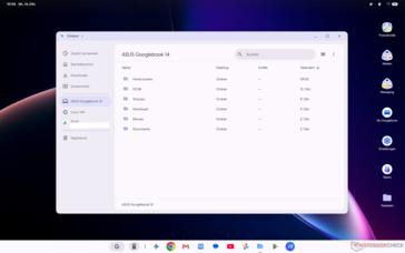 Googlebook OS Dateiexplorer