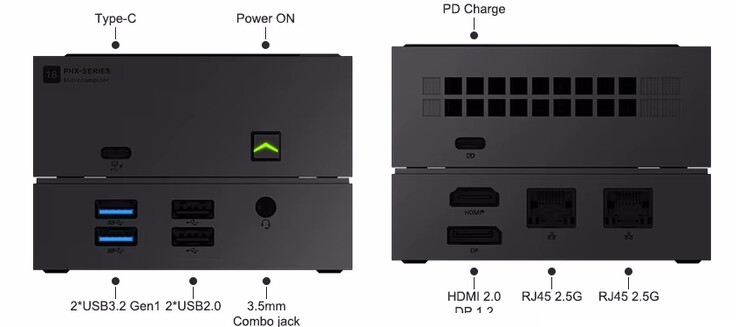 Die Basisstation bringt viele Anschlüsse mit (Bildquelle: Kingdel)