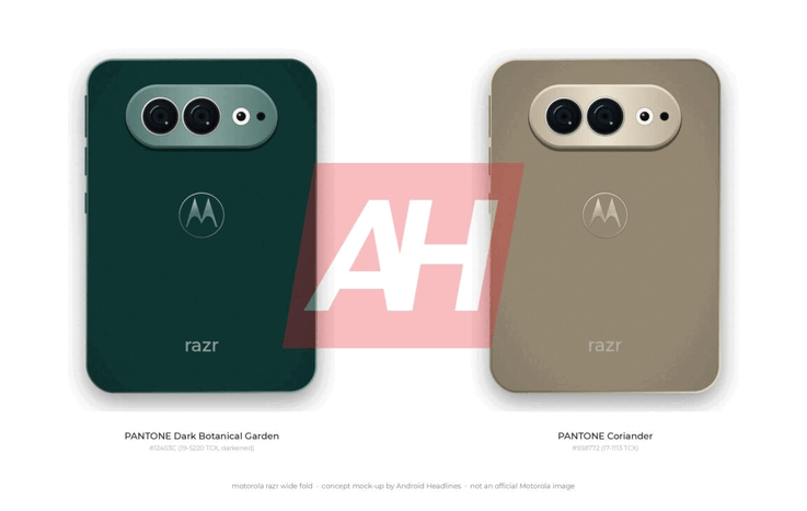 Inoffizielles Renderbild zum neuen Motorola-Foldable